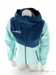 Rock Experience Great Roof Hoodie Donna Giacca Outdoor, , Blu, , Donna, 0393-10082, 5638186079, , N3-03.jpg