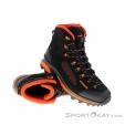 Lowa Corvara GTX Mid Mens Trekking Shoes, , Black, , Male, 0079-10092, 5638187236, , N1-01.jpg