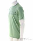 Vaude Qimsa Logo Mens T-Shirt, , Light-Green, , Male, 0239-11384, 5638189638, , N1-06.jpg