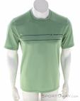 Vaude Qimsa Logo Mens T-Shirt, , Light-Green, , Male, 0239-11384, 5638189638, , N2-02.jpg
