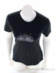 Icebreaker Merino 150 Tech Lite III Grown Nat Femmes T-shirt, , Noir, , Femmes, 0011-10520, 5638191581, , N3-03.jpg