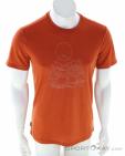 Icebreaker Merino 150 Tech Lite III Sunset Camp Hommes T-shirt, Icebreaker, Rouge, , Hommes, 0011-10535, 5638191729, 194114914268, N2-02.jpg
