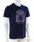 Icebreaker Merino 150 Tech Lite III Mountain Gateway Hommes T-shirt, Icebreaker, Bleu foncé, , Hommes, 0011-10536, 5638191752, 194114914008, N1-01.jpg