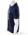 Icebreaker Merino 150 Tech Lite III Mountain Gateway Hommes T-shirt, Icebreaker, Bleu foncé, , Hommes, 0011-10536, 5638191752, 194114914008, N2-07.jpg