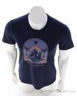 Icebreaker Merino 150 Tech Lite III Mountain Gateway Hommes T-shirt, Icebreaker, Bleu foncé, , Hommes, 0011-10536, 5638191752, 194114914008, N3-03.jpg