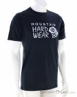 Mountain Hardwear MHW Logo SS Caballeros T-Shirt, Mountain Hardwear, Negro, , Hombre, 0418-10079, 5638194813, 888663636275, N1-01.jpg