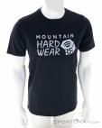 Mountain Hardwear MHW Logo SS Uomo Maglietta, Mountain Hardwear, Nero, , Uomo, 0418-10079, 5638194813, 888663636275, N2-02.jpg