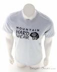 Mountain Hardwear MHW Logo SS Herren T-Shirt, Mountain Hardwear, Hell-Grau, , Herren, 0418-10079, 5638194822, 888663636329, N3-03.jpg