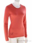 Ortovox 185 Merino Logo Spray LS Damen Shirt, Ortovox, Pink-Rosa, , Damen, 0016-12034, 5638195404, 4251422584494, N1-01.jpg