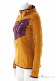 Ortovox Fleece Grid Hoody Women Fleece Jacket, Ortovox, Orange, , Female, 0016-12035, 5638195413, 4251422599542, N1-06.jpg