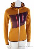 Ortovox Fleece Grid Hoody Women Fleece Jacket, Ortovox, Orange, , Female, 0016-12035, 5638195413, 4251422599542, N2-02.jpg