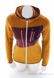 Ortovox Fleece Grid Hoody Women Fleece Jacket, Ortovox, Orange, , Female, 0016-12035, 5638195413, 4251422599542, N3-03.jpg