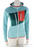 Ortovox Fleece Grid Hoody Women Fleece Jacket, Ortovox, Light-Blue, , Female, 0016-12035, 5638195418, 4251422599450, N2-02.jpg