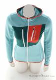 Ortovox Fleece Grid Hoody Women Fleece Jacket, Ortovox, Light-Blue, , Female, 0016-12035, 5638195418, 4251422599450, N3-03.jpg