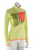 Ortovox Fleece Grid Damen Fleecejacke, , Gelb, , Damen, 0016-12036, 5638195424, , N1-01.jpg