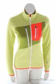 Ortovox Fleece Grid Damen Fleecejacke, , Gelb, , Damen, 0016-12036, 5638195424, , N2-02.jpg