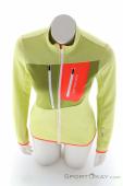 Ortovox Fleece Grid Damen Fleecejacke, , Gelb, , Damen, 0016-12036, 5638195424, , N3-03.jpg