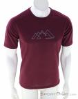 iXS Flow Tech SS T-shirt de vélo, iXS, Rouge foncé, , Hommes,Femmes,Unisex, 0231-10109, 5638195609, 7630472686889, N2-02.jpg