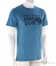 Mountain Hardwear MHW Logo SS Herren T-Shirt, Mountain Hardwear, Blau, , Herren, 0418-10079, 5638200589, 888663636374, N1-01.jpg