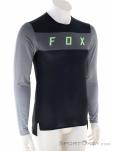 Fox Flexair Arcadia LS Hommes T-shirt de vélo, Fox, Noir, , Hommes, 0236-11023, 5638203861, 191972742088, N1-01.jpg