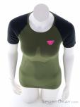 Dynafit Ultra S-Tech Women Functional Shirt, Dynafit, Olive-Dark Green, , Female, 0015-11730, 5638207334, 4053866485715, N3-03.jpg