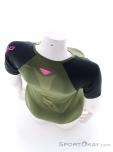 Dynafit Ultra S-Tech Women Functional Shirt, Dynafit, Olive-Dark Green, , Female, 0015-11730, 5638207334, 4053866485715, N4-14.jpg