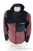 adidas Terrex Xperior Hybrid Rain.RDY Femmes Veste de pluie, adidas Terrex, Rouge foncé, , Femmes, 0359-10518, 5638207717, 4067894651288, N3-03.jpg