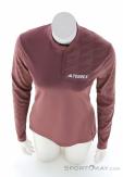 adidas Terrex Multi HZ LS Femmes T-shirt, adidas Terrex, Rouge foncé, , Femmes, 0359-10520, 5638207743, 4067893187528, N3-03.jpg