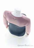 Dynafit Traverse S-Tech LS Women Functional Shirt, Dynafit, Pink, , Female, 0015-11759, 5638211165, 4053866580182, N4-14.jpg