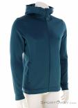 Peak Performance Rider Tech Zip Hood Mens Sweater, Peak Performance, Turquoise, , Male, 0330-10370, 5638212539, 7333269799938, N1-01.jpg