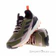 adidas Terrex Free Hiker 2 Low GTX Femmes Chaussures de randonnée Gore-Tex, adidas Terrex, Vert foncé olive, , Femmes, 0359-10538, 5638212798, 4067897779415, N1-06.jpg