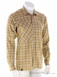 Salewa Fanes Flannel 5 PL LS Mens Shirt, Salewa, Brown, , Male, 0032-11528, 5638213049, 4053866699976, N1-01.jpg