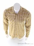 Salewa Fanes Flannel 5 PL LS Hommes Chemise, Salewa, Brun, , Hommes, 0032-11528, 5638213049, 4053866699976, N3-03.jpg