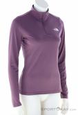 The North Face Flex 1/4 Zip Slim Women Shirt, The North Face, Purple, , Female, 0205-10951, 5638213098, 197065032975, N1-01.jpg