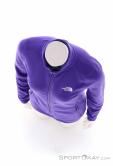 The North Face 100 Glacier FZ Women Sweater, The North Face, Purple, , Female, 0205-10963, 5638213226, 197064893638, N4-04.jpg