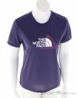 The North Face Mountain Foundation SS Women T-Shirt, The North Face, Purple, , Female, 0205-10966, 5638213286, 197064935253, N2-02.jpg