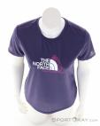 The North Face Mountain Foundation SS Mujer T-Shirt, The North Face, Lila, , Mujer, 0205-10966, 5638213286, 197064935253, N3-03.jpg