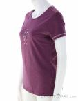 Chillaz Gandia Chalkbag Flower Women T-Shirt, Chillaz, Dark-Red, , Female, 0004-10808, 5638214826, 9120133020902, N1-06.jpg