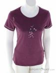 Chillaz Gandia Chalkbag Flower Women T-Shirt, , Dark-Red, , Female, 0004-10808, 5638214826, , N2-02.jpg