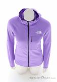 The North Face Summit Futurefleece Women Outdoor Jacket, The North Face, Purple, , Female, 0205-10973, 5638216347, 197065136369, N3-03.jpg