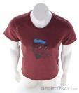 Chillaz French Mountaineer Mens T-Shirt, Chillaz, Dark-Red, , Male, 0004-10820, 5638216454, 9120133025440, N3-03.jpg