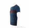 Chillaz Mountain Stripes Herren T-Shirt, Chillaz, Blau, , Herren, 0004-10822, 5638216486, 9120133026812, N1-06.jpg