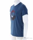 Chillaz Time Outdoors Mens T-Shirt, , Dark-Blue, , Male, 0004-10824, 5638216506, , N1-06.jpg