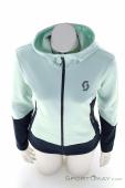 Scott Defined Mid Zip Hoody Women Sweater, Scott, Light-Green, , Female, 0023-12849, 5638217877, 7616185064862, N3-03.jpg