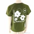 The North Face Flower Graphic Relaxed SS Kids T-Shirt, The North Face, Olive-Dark Green, , Boy,Girl, 0205-11015, 5638218179, 197064993222, N2-12.jpg