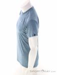 Salewa Puez Melange Dry S/S Mens Functional Shirt, Salewa, Light-Blue, , Male, 0032-11534, 5638218415, 4053866702966, N2-07.jpg