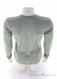 Salewa Puez Melange Dry L/S Mens Functional Shirt, Salewa, Light-Gray, , Male, 0032-11537, 5638218452, 4053866566339, N3-13.jpg