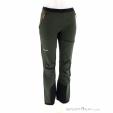 Salewa Sella Durastretch Light Women Ski Touring Pants, Salewa, Olive-Dark Green, , Female, 0032-11411, 5638218505, 4053866573818, N2-02.jpg