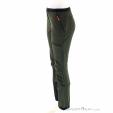 Salewa Sella Durastretch Light Women Ski Touring Pants, Salewa, Olive-Dark Green, , Female, 0032-11411, 5638218505, 4053866573818, N2-07.jpg