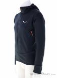 Salewa Puez Polarlite Hooded Mens Fleece Jacket, Salewa, Black, , Male, 0032-11540, 5638218515, 4053866463409, N1-06.jpg